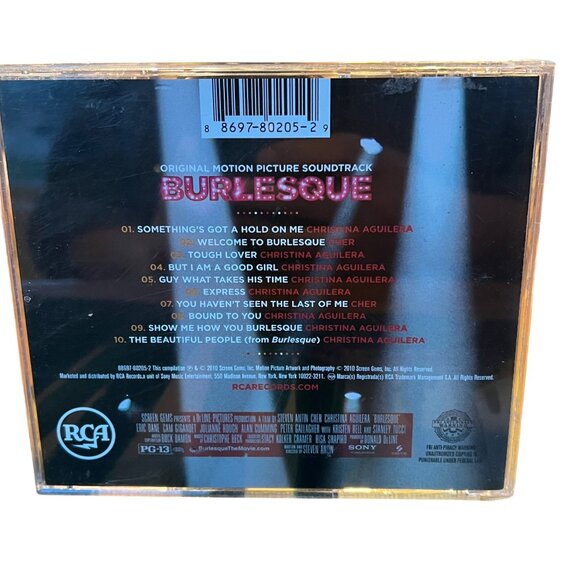 Burlesque Original Motion Picture Soundtrack CD - Picture 3 of 4